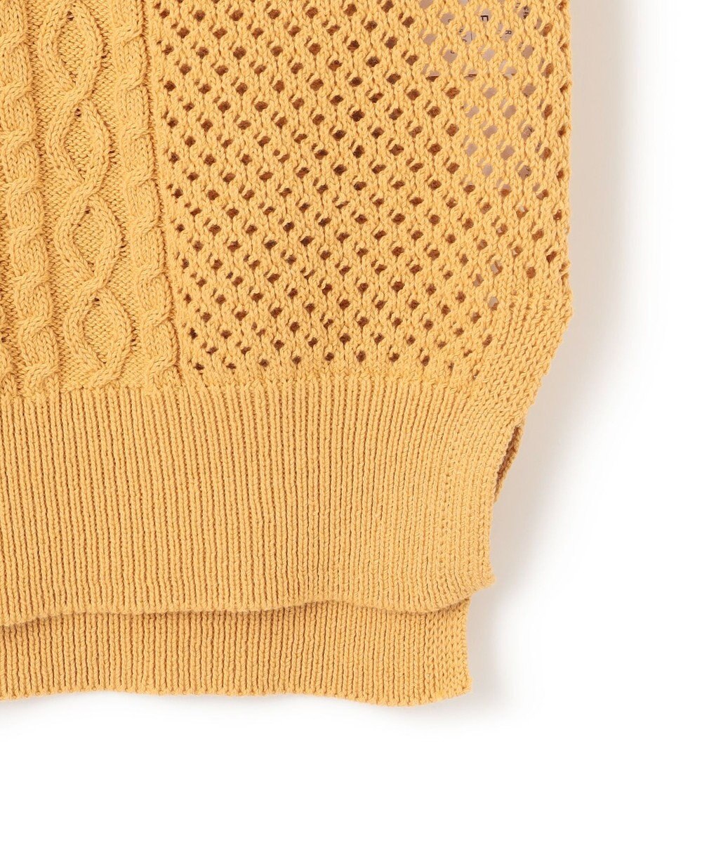 J.PRESS YORK STREET 【WOMEN】テープヤーン ニットベスト 