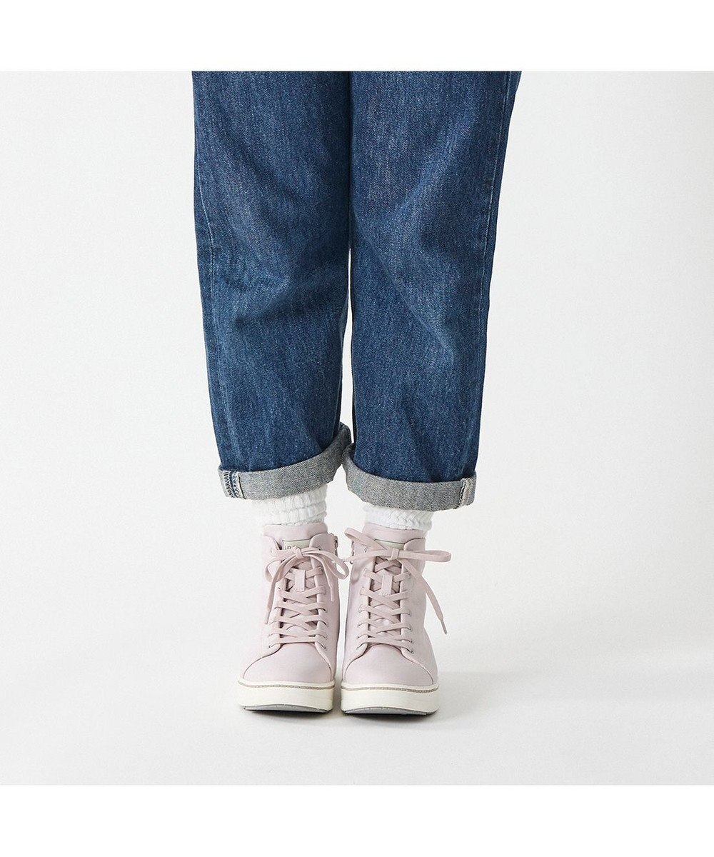 ing <ing>【レイン対応】ハイカット厚底スニーカー 