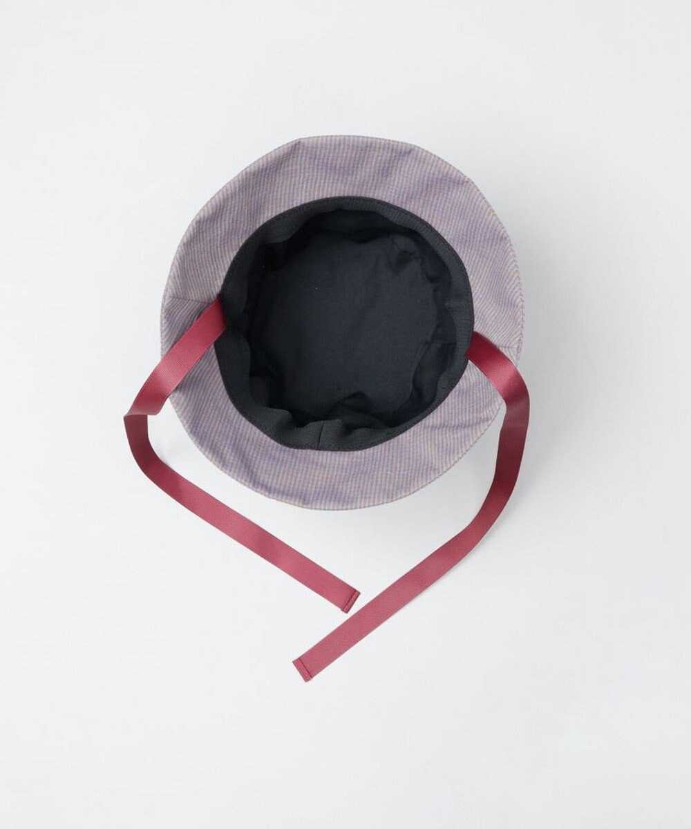 AURORA 【 ANNA SUI（アナ スイ）】ネコ耳ロゴ刺しゅうクロッシェハット 