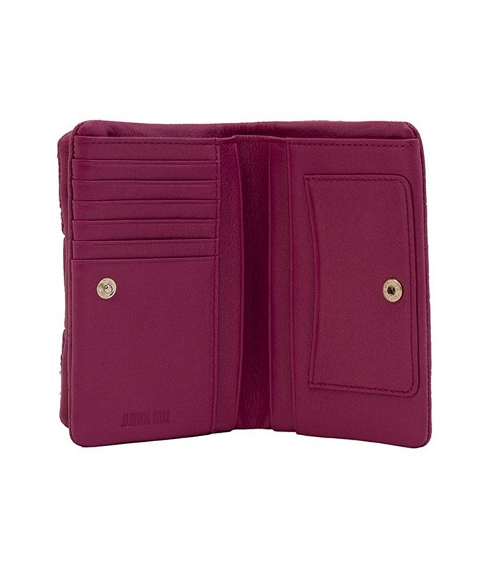 ANNA SUI ピーコック 二つ折り口金財布 