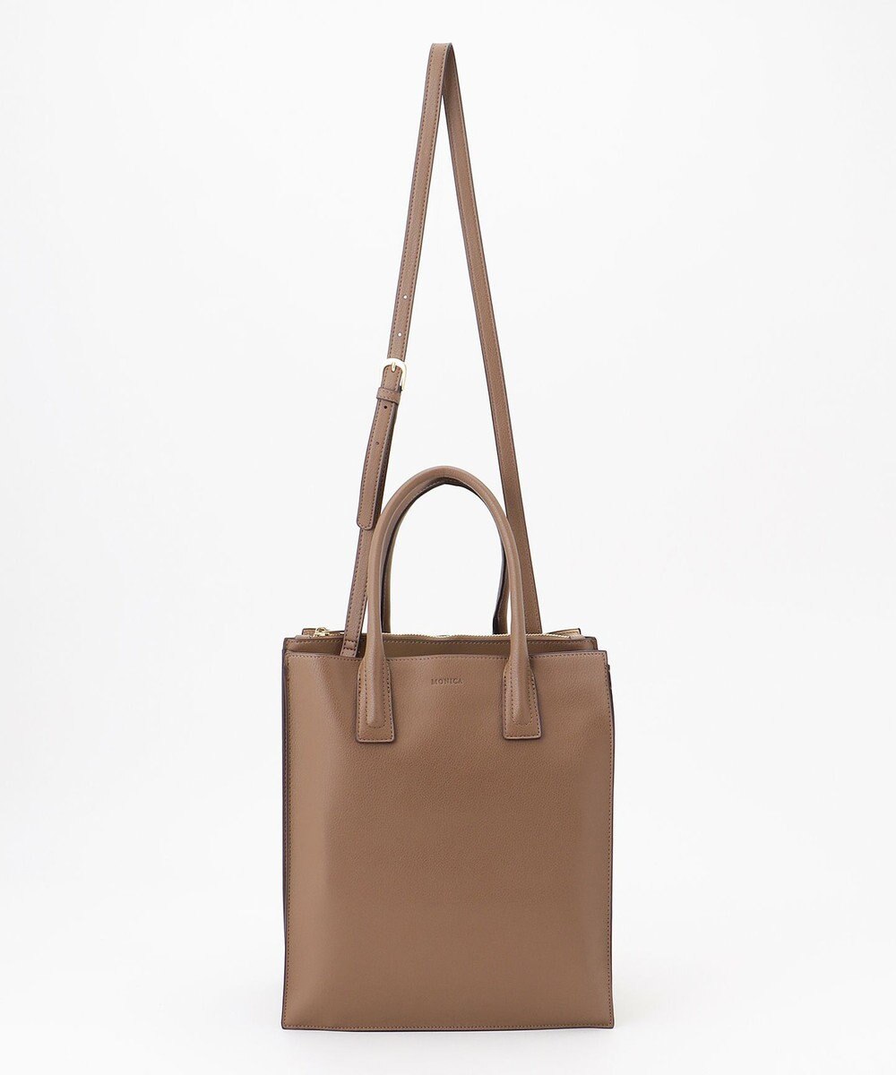 LA BAGAGERIE 【MONICA】アコーディオンスクエアトートM 