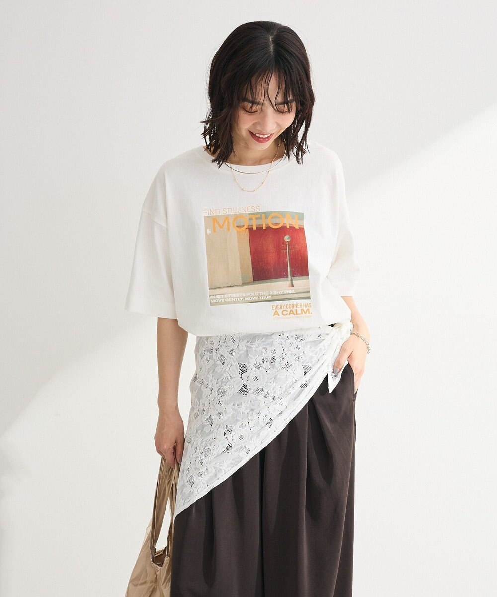 Green Parks ＳＥＴ２点フォトＴシャツ＋レーススカーフ 