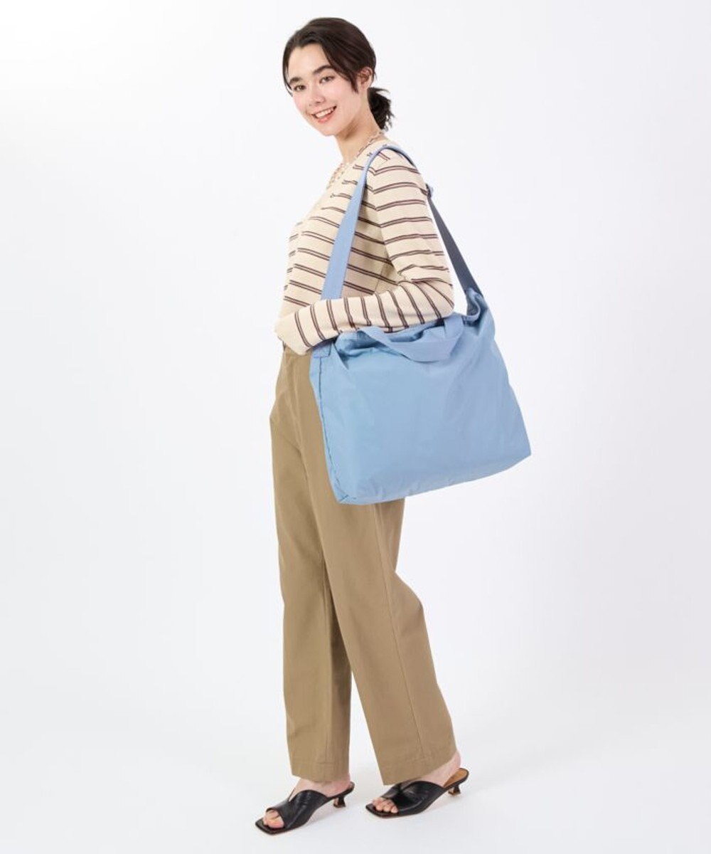 LeSportsac DELUXE ZIPTOP TOTE/スレートブルー 