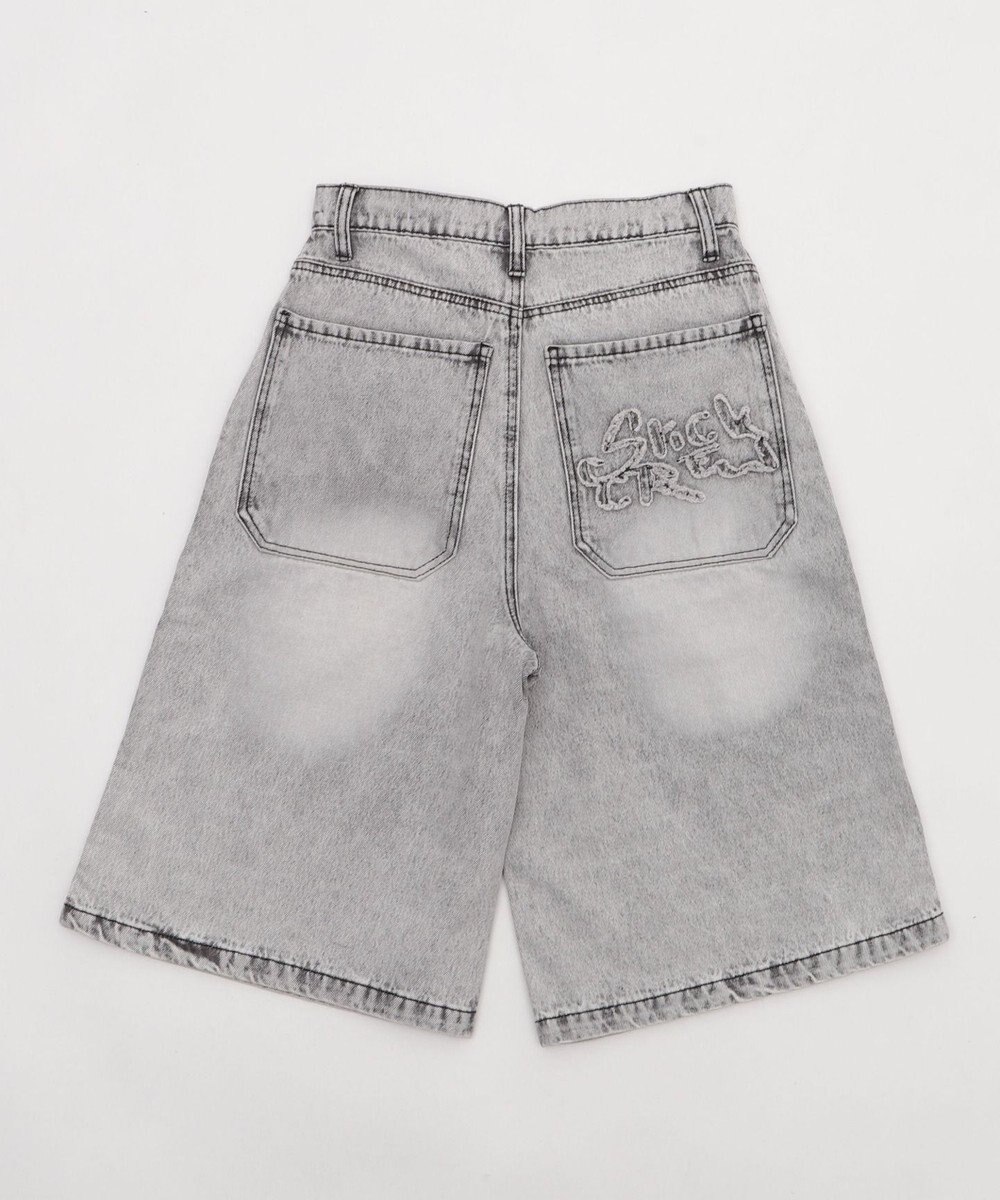 WEGO ロゴスタッズハーフパンツ 