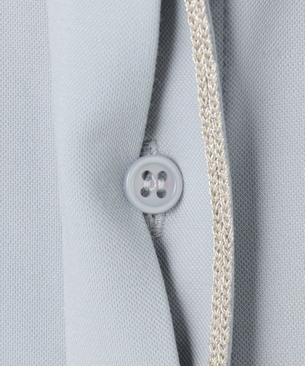 ICB 【洗える】 コンパクトモクロディ バンドカラーカットソー 