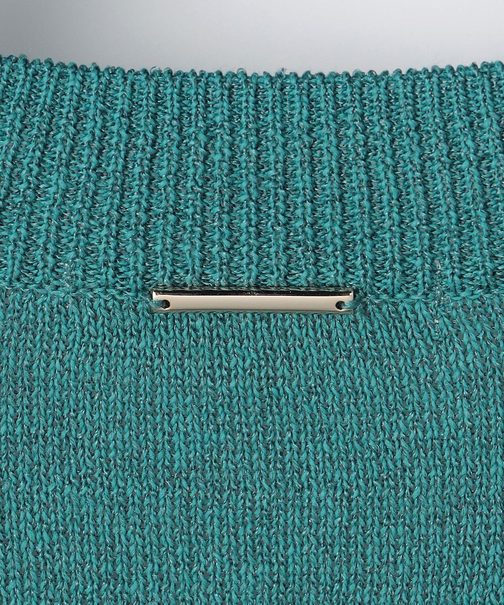 自由区 【アンサンブル対応】ペーパーコットンニット カーディガン 