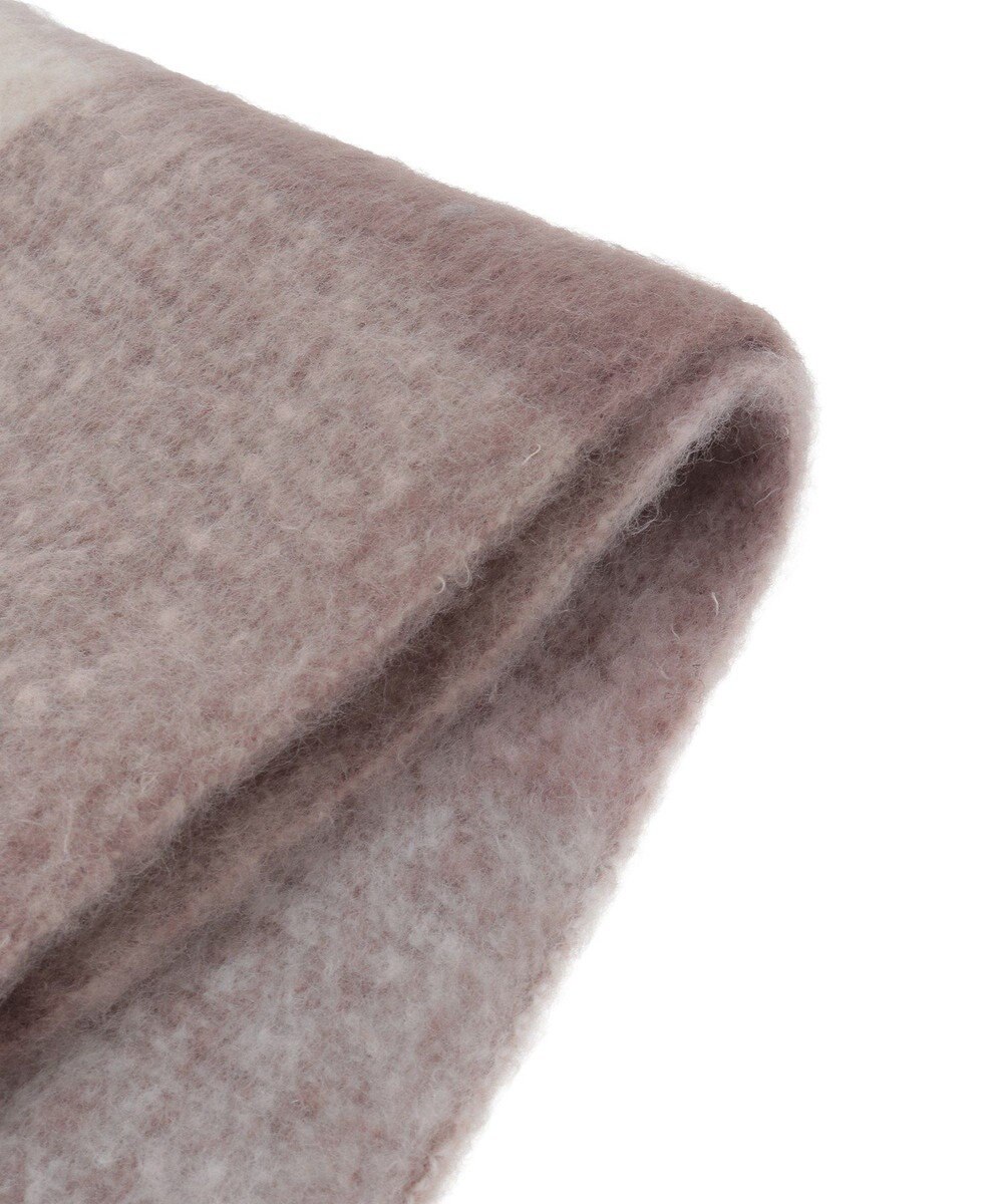 earth music&ecology ブロックチェックマフラー 