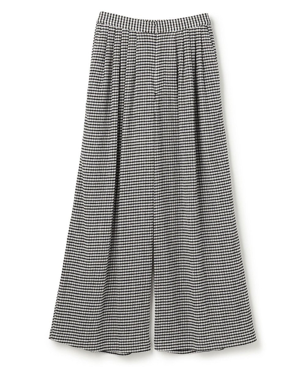 uncrave 【ご好評につき追加生産】ギンガムチェック ワイドパンツ 