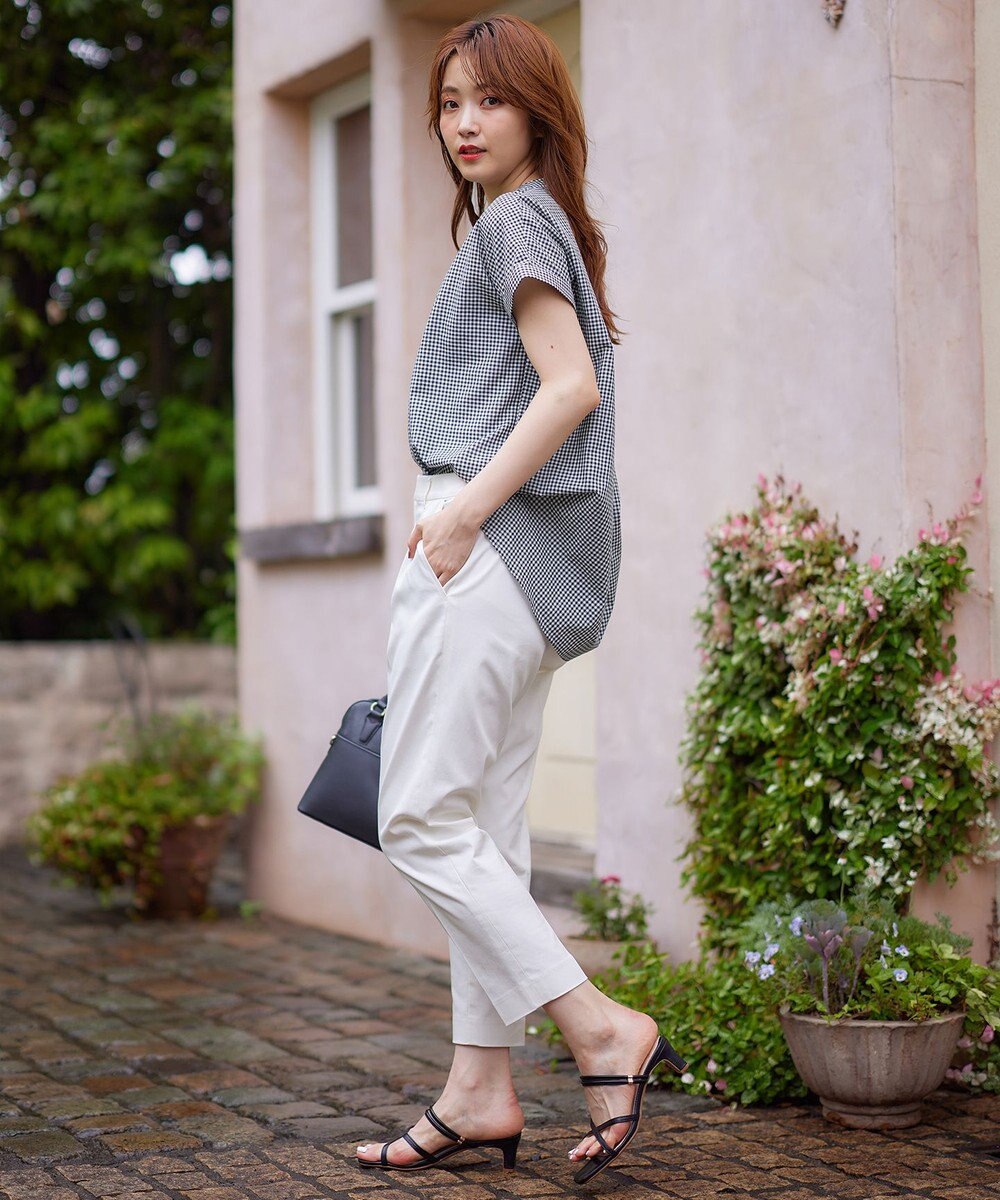 ANY SIS 【洗える】スキッパーイージー シャツ 