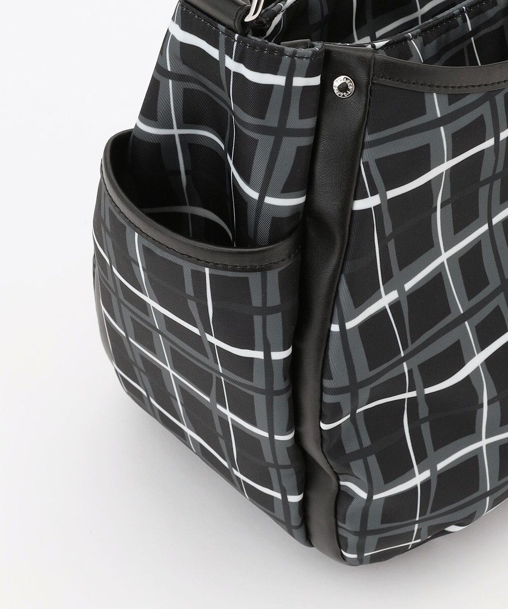 Y'SACCS ドローイングチェックショルダーバッグ 