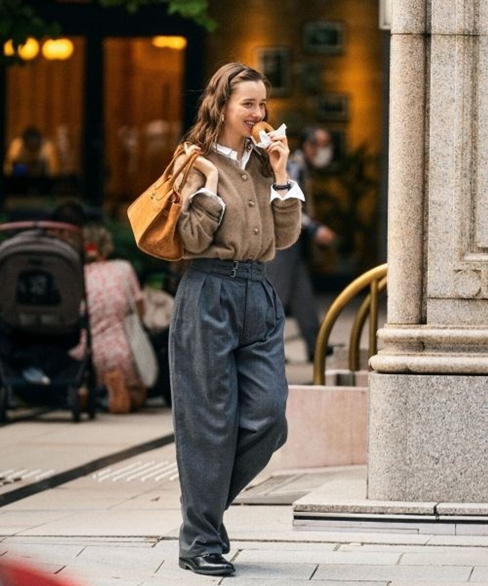 LENO SAXONY GURKHA TROUSERS 《UNISEX》サキソニーグルカパンツ 