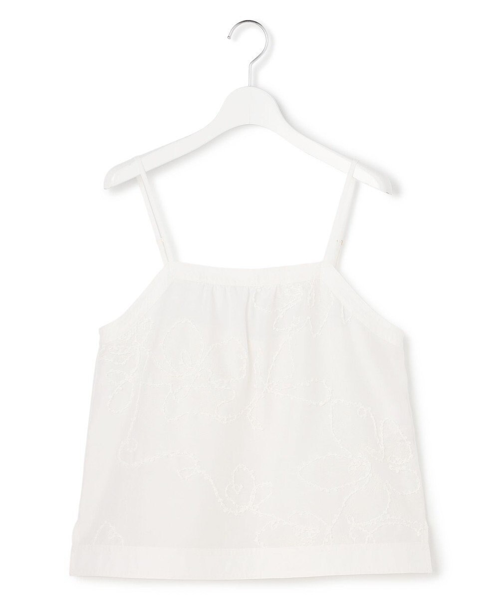 23区 【先行予約】シアーエンブロイダリー キャミソール コンビ Tシャツ 