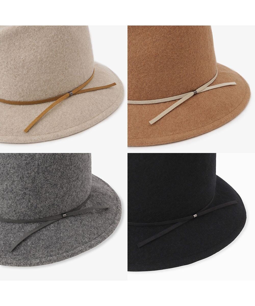 林八百吉商店 Jin no beat shi te cassie　ツバ広マニッシュバスクセラー 