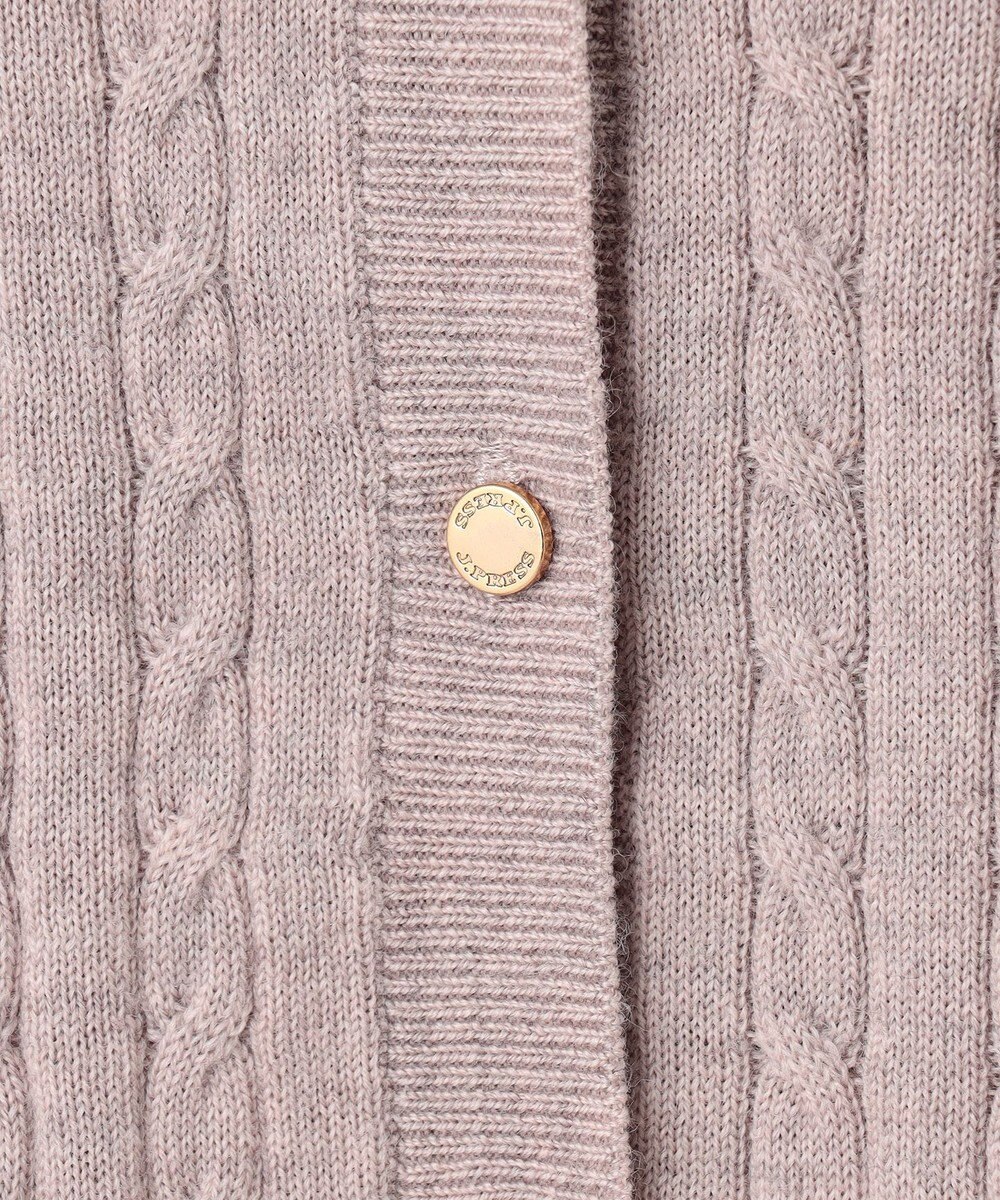 J.PRESS LADIES 【洗える】KNIT BASIC クルーネック カーディガン 