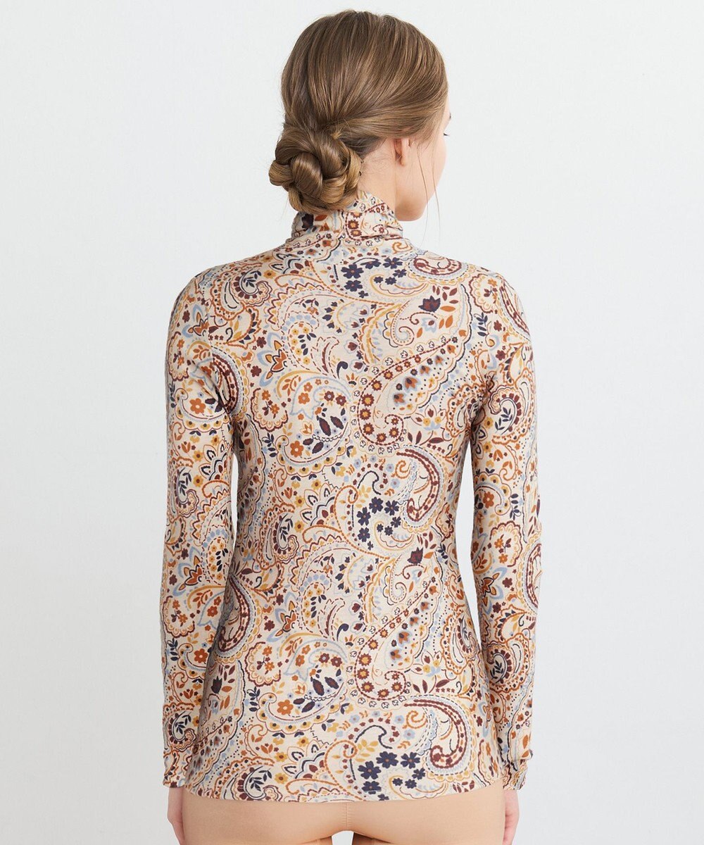 WACOAL あったかTシャツ あったかインナー アウターとしても利用可 保温性 ハイネック 10分袖 長袖 レディース CLD726 /ワコール 