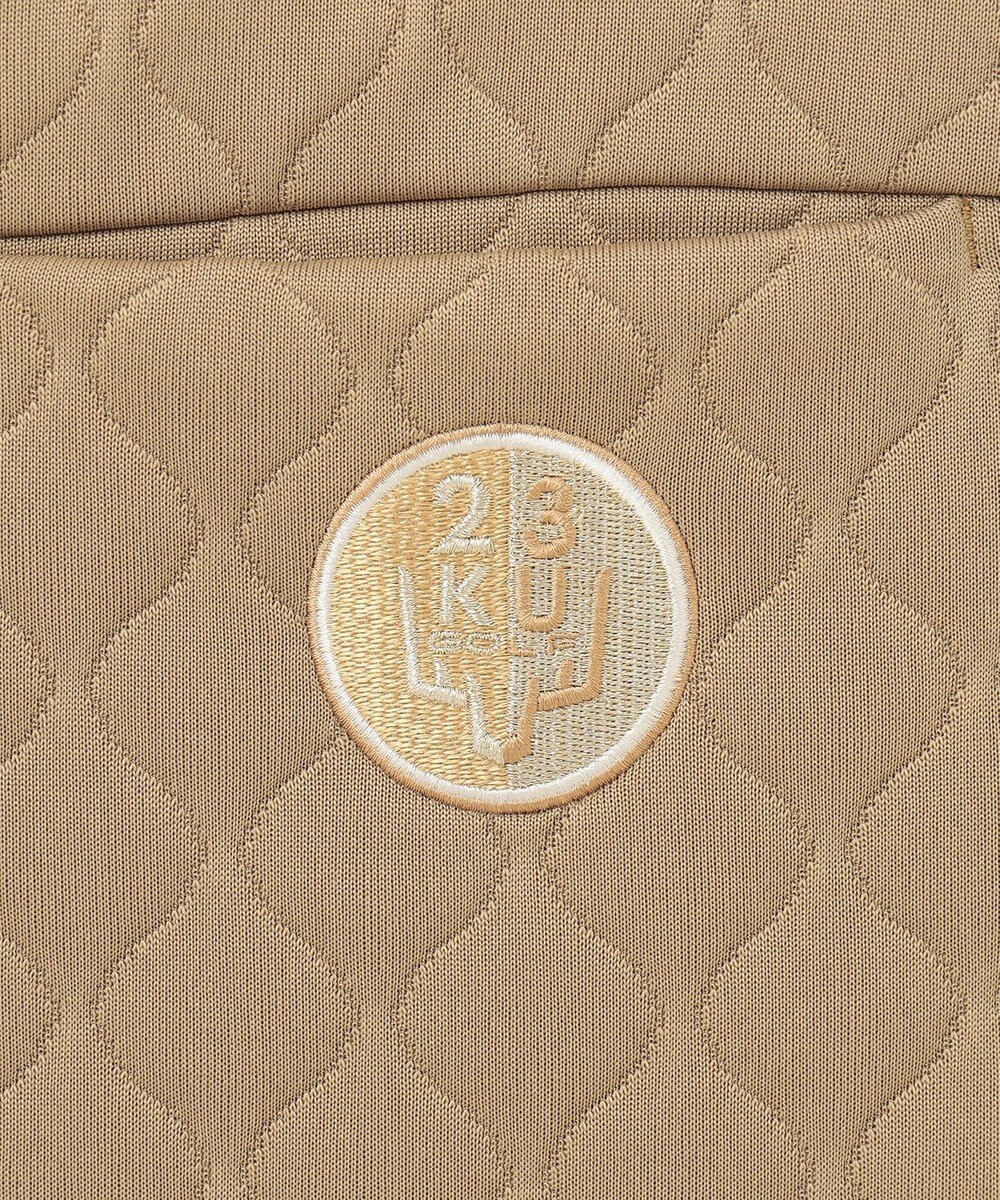 23区GOLF 【WOMEN】フェイクファー×キルト ワンピース 1枚で暖かい寒い日の防寒アイテムに◎ 