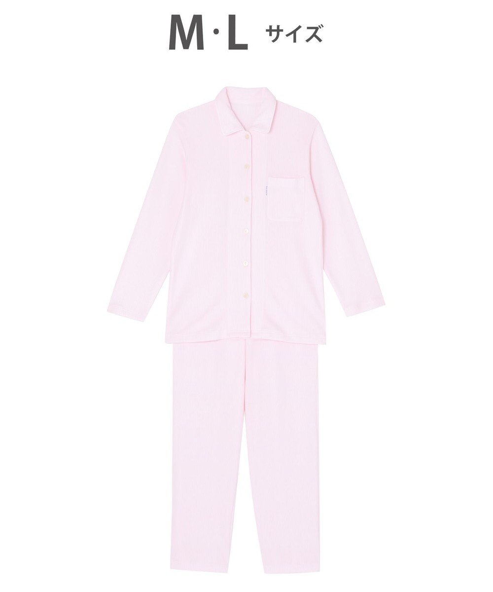 ワコール／睡眠科学 パジャマ 長袖 長ズボン 綿100%(本体) ここちよく眠れる あったか レディース YDW006 睡眠科学／ワコール 