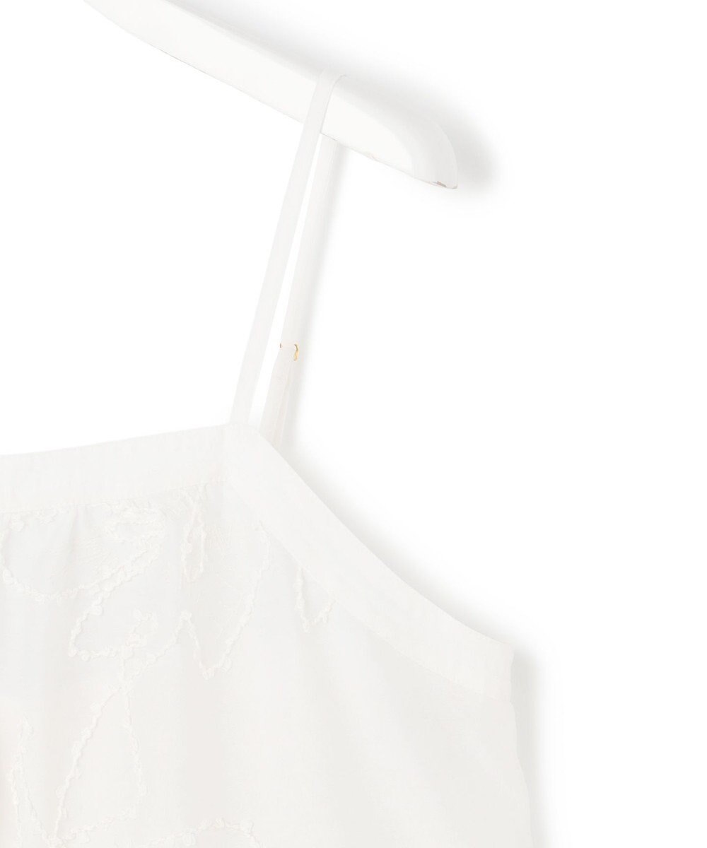 23区 【先行予約】シアーエンブロイダリー キャミソール コンビ Tシャツ 