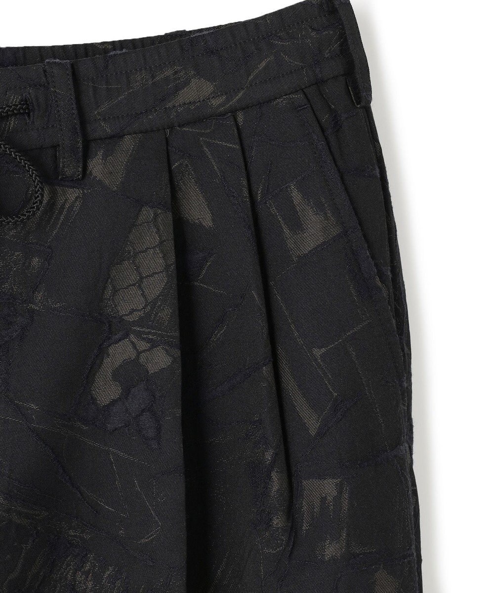 JOSEPH HOMME 【新柄】モロッカンジャガード ドロスト付ワイドテーパードパンツ/ ORIGIN CONVERTIBLE 