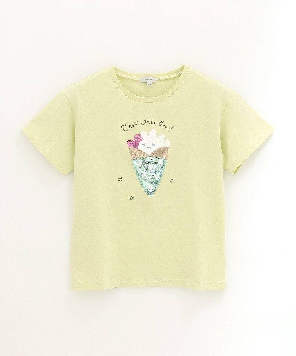 ANY KIDS ミラクルスパンコール 半袖 Tシャツ 