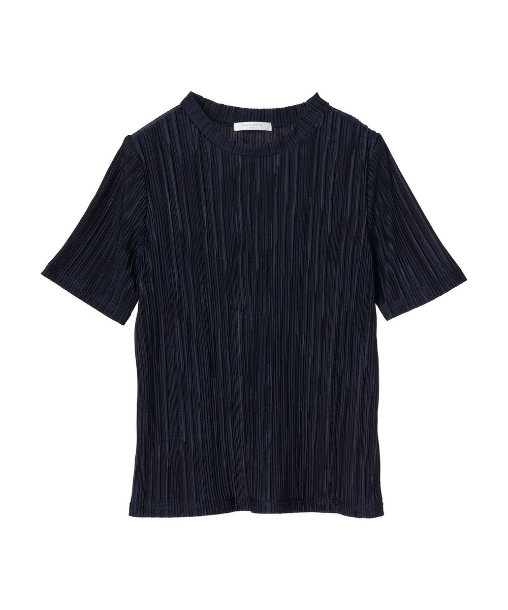 Green Parks プリーツ５分袖プルオーバー 