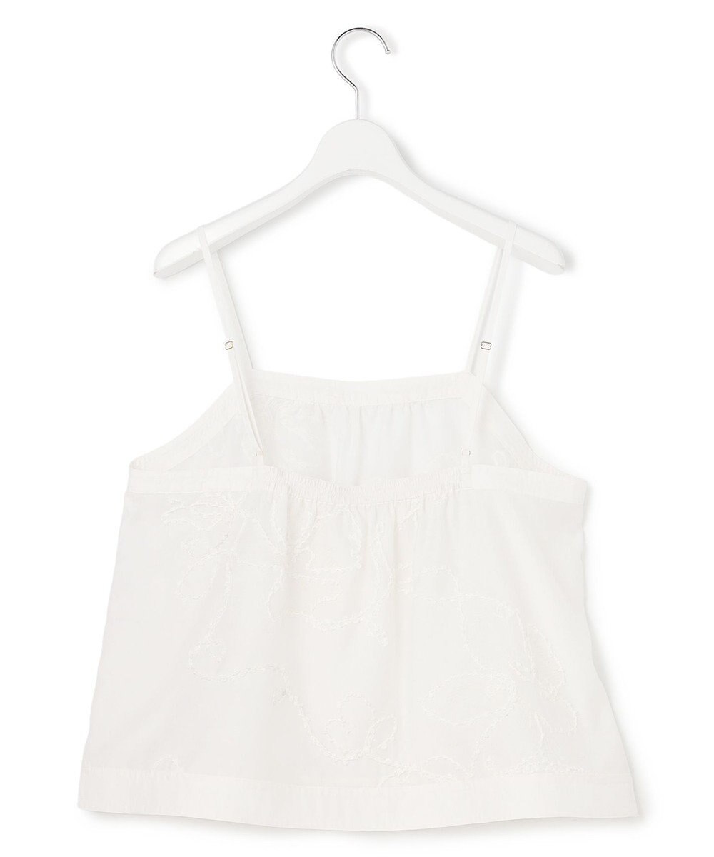 23区 【先行予約】シアーエンブロイダリー キャミソール コンビ Tシャツ 