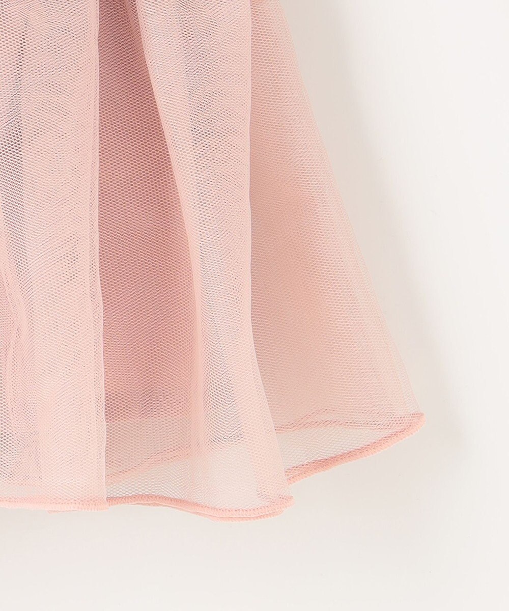 ANY KIDS ふくれジャガードリボンチュニック 