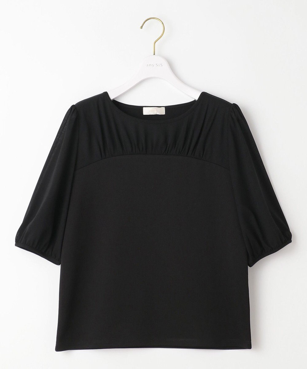 ANY SIS シアーコンビ プルオーバー 