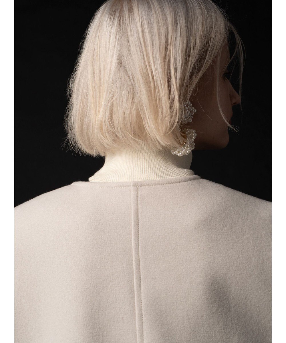 Te chichi ウールメルトンノーカラーロングコート《2025winter catalog item》 