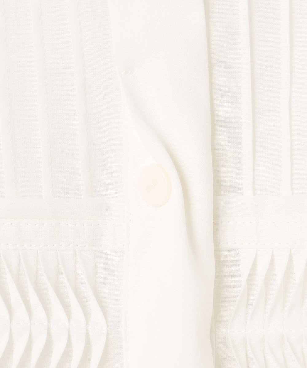 23区 【先行予約】コットンボイル ピンタック ブラウス 