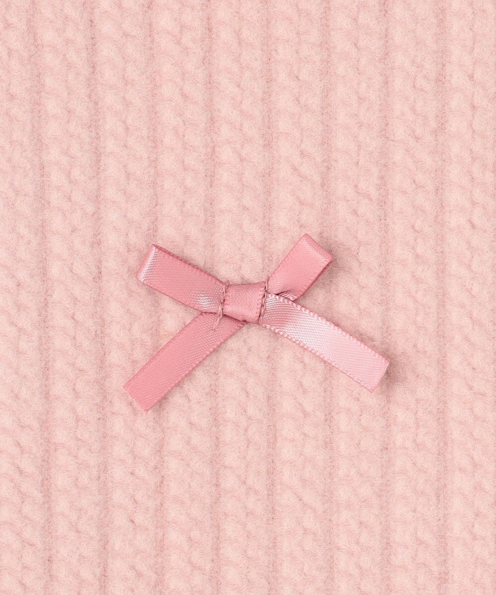 ANY KIDS ふくれジャガードリボンチュニック 