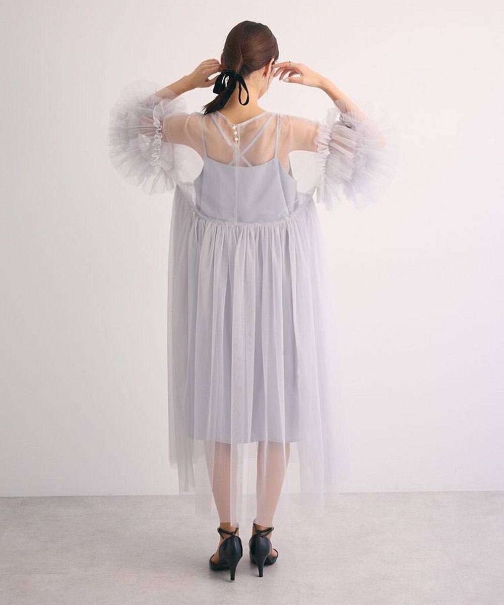 Green Parks ・Ｒａｉｌｍｅ　チュールワンピース（インナーＯＰ付） 