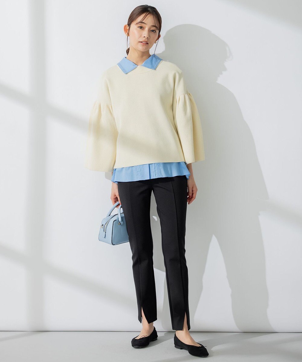 組曲 AMOSSAベルスリーブ ニット 