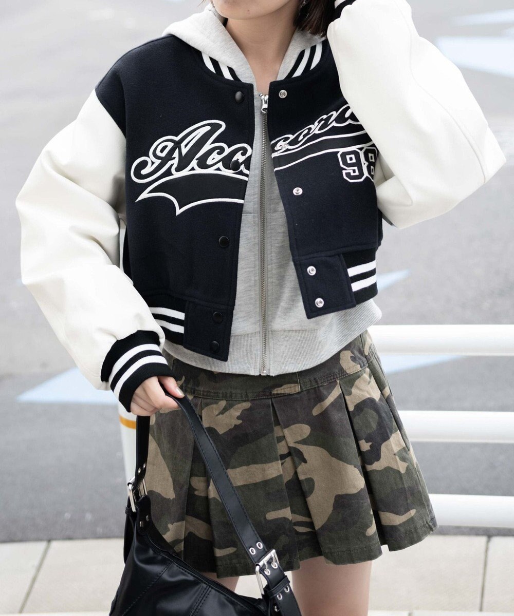 WEGO スタジアムロゴショートスタジャン 