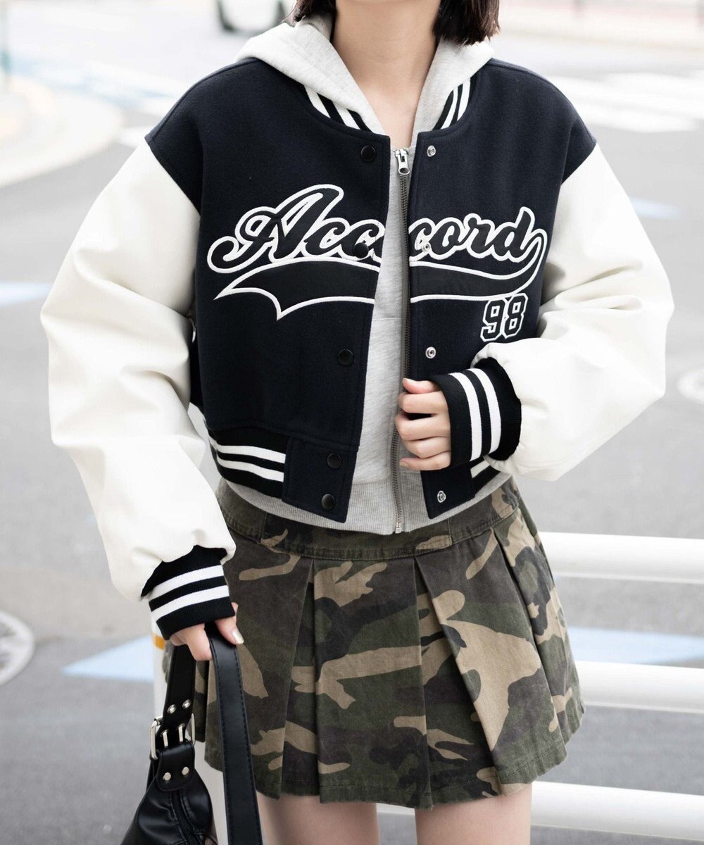 WEGO スタジアムロゴショートスタジャン 