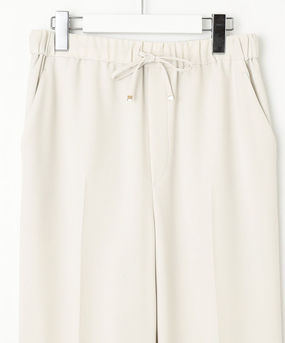 23区 【Oggi7月号掲載/吸水速乾/接触冷感/UVカット】ストレッチジョーゼット テーパード パンツ 