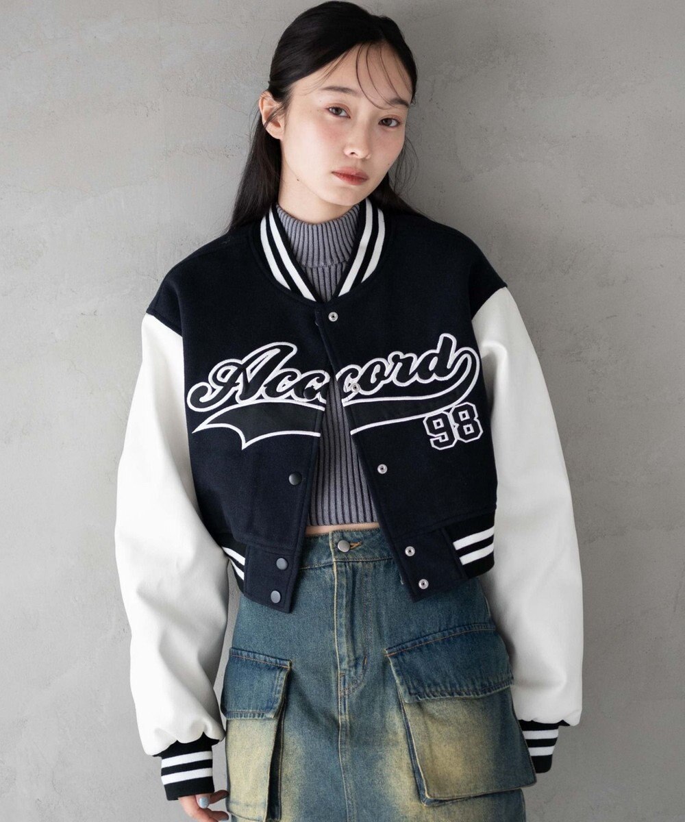 WEGO スタジアムロゴショートスタジャン 