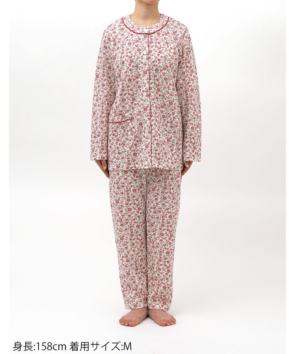 Wing パジャマ 綿100%(本体肌側) あったか 冬 長袖 長ズボン レディース EP6022 ウイング／ワコール 