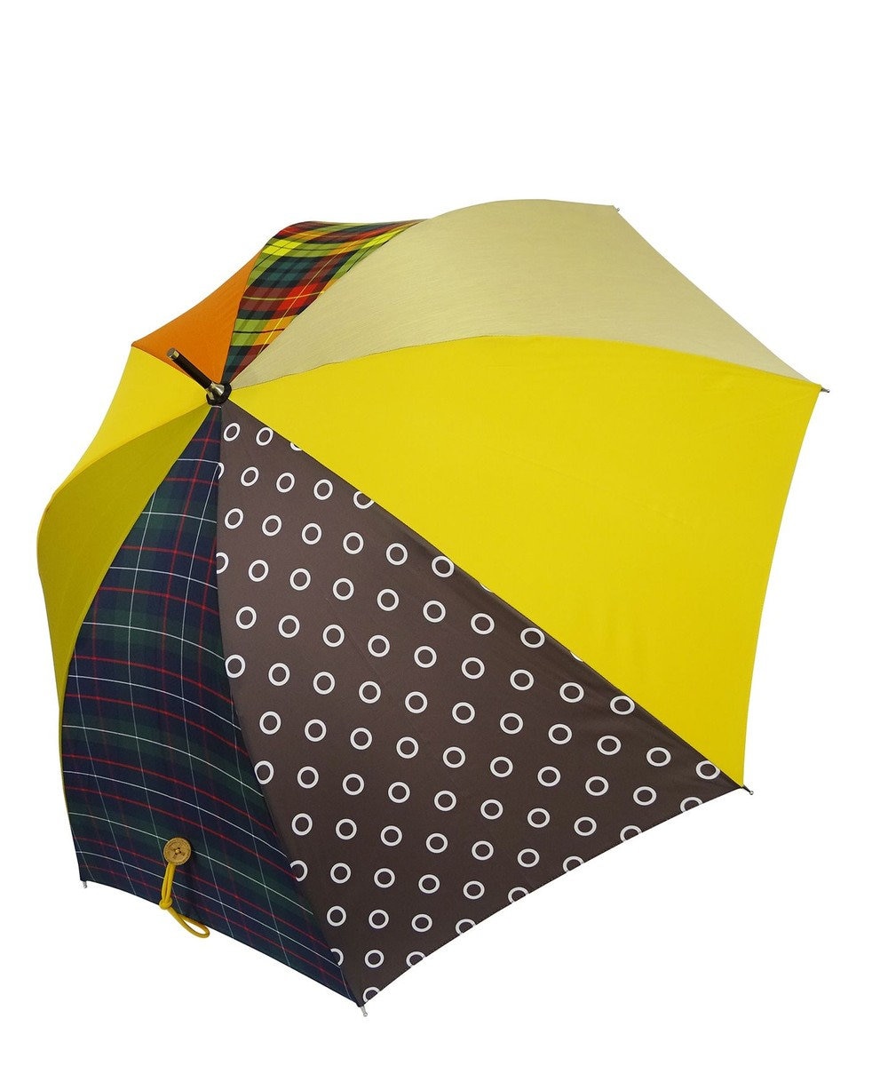+RING 【プラスリング】【数量限定】 UNISEX 雨傘（長）60cm YEL T1065 NEW COLLECTION 黄