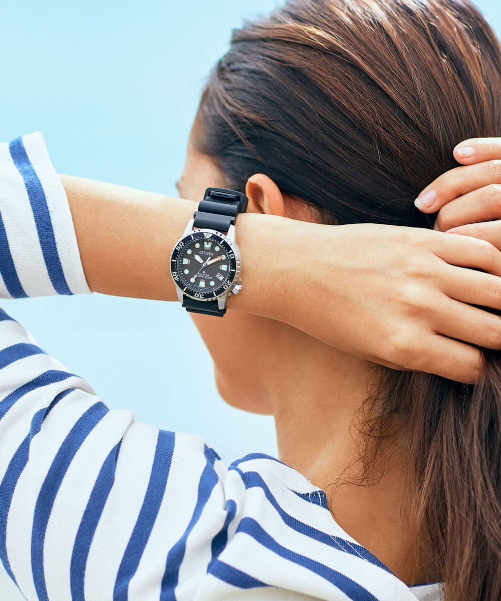 CITIZEN 【ケース径約37mmのボーイズサイズ】大きすぎず小さすぎず絶妙なサイズ感のダイバーズウオッチ 