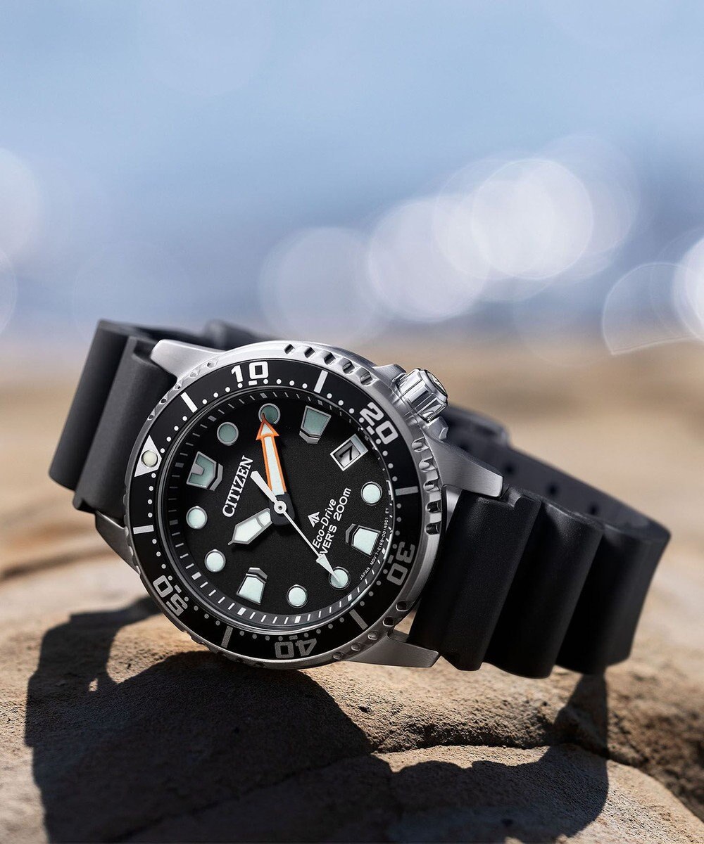 CITIZEN 【ケース径約37mmのボーイズサイズ】大きすぎず小さすぎず絶妙なサイズ感のダイバーズウオッチ 