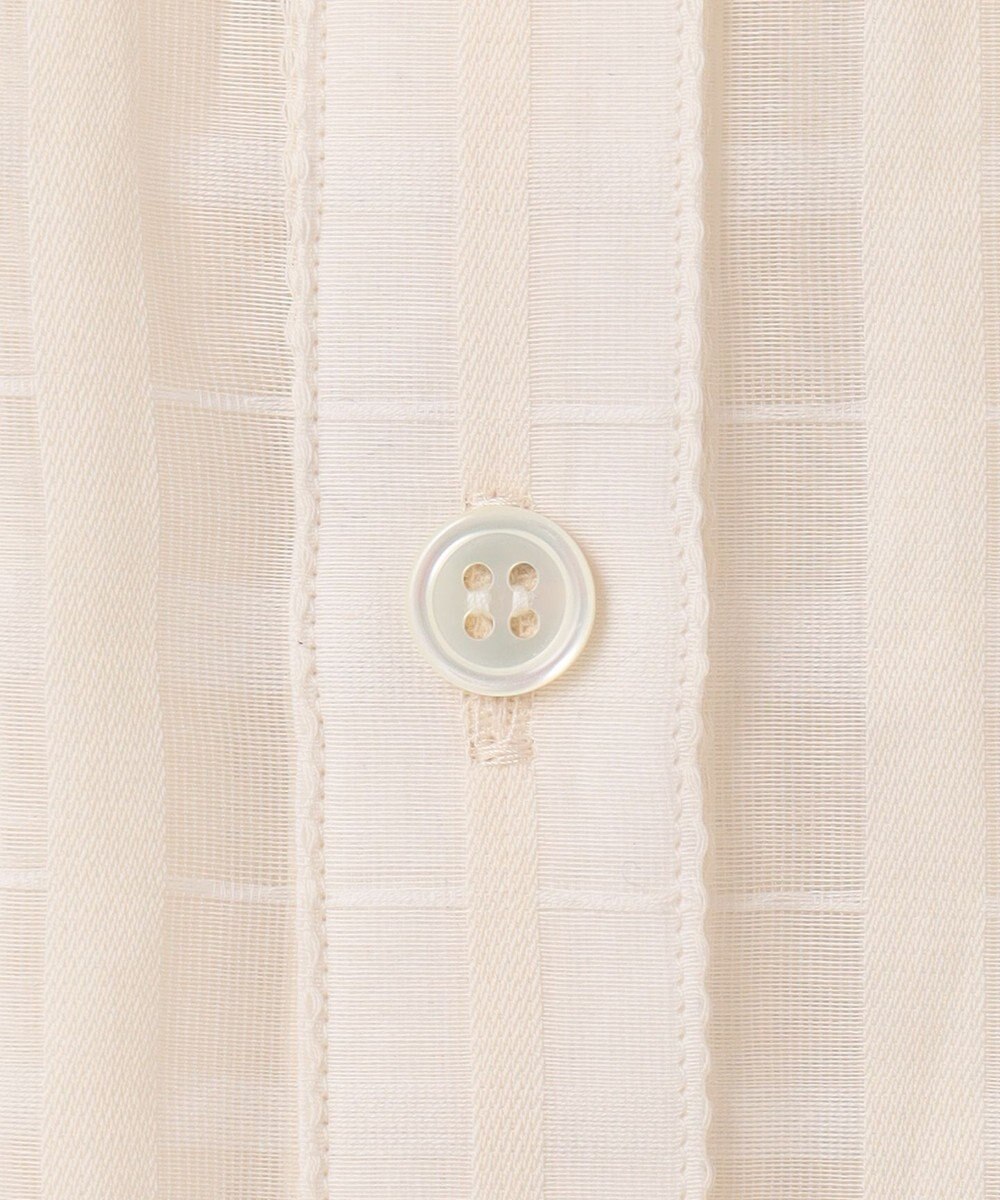 23区 【先行予約】シャドーシアーチェック 2WAY ブラウス 