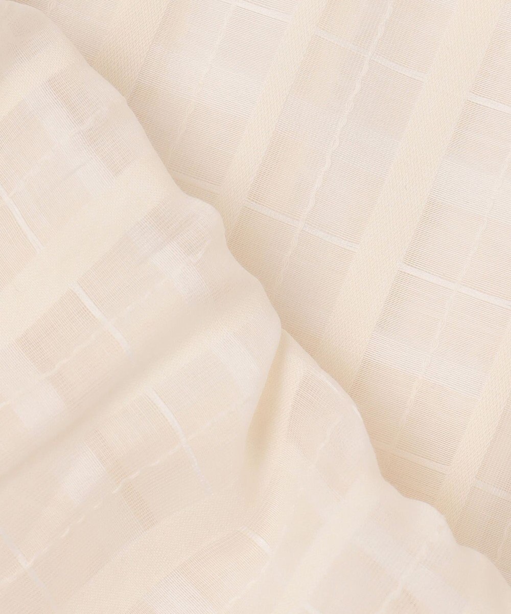 23区 【先行予約】シャドーシアーチェック 2WAY ブラウス 