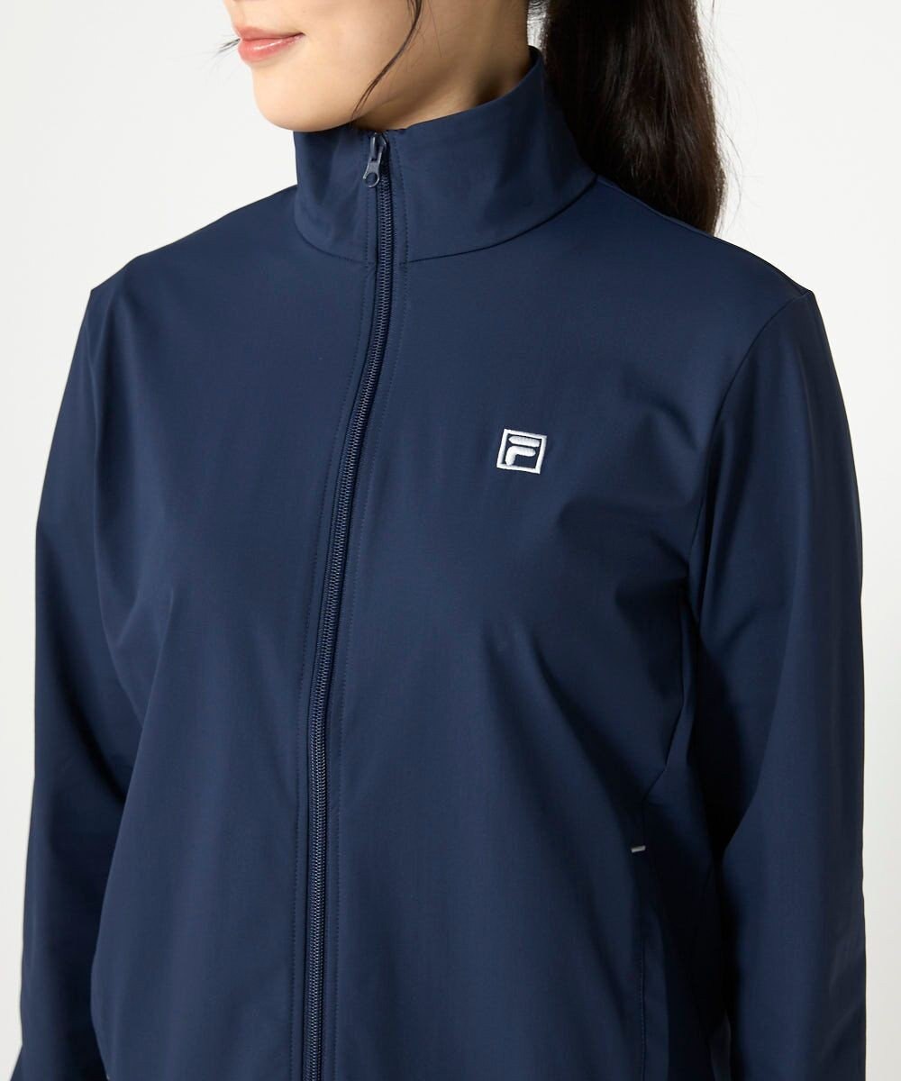FILA GOLF／marie claire 【FILA GOLF】スタンドカラーフルジップブルゾン 