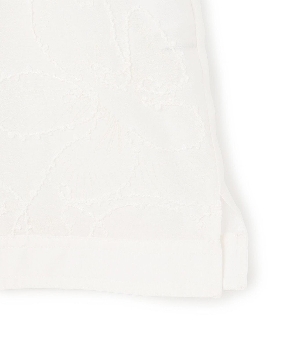 23区 【先行予約】シアーエンブロイダリー キャミソール コンビ Tシャツ 