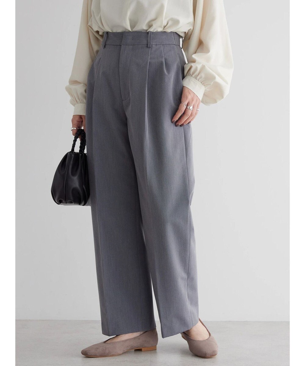 AMERICAN HOLIC 美・美・美あったかタックワイドパンツ 