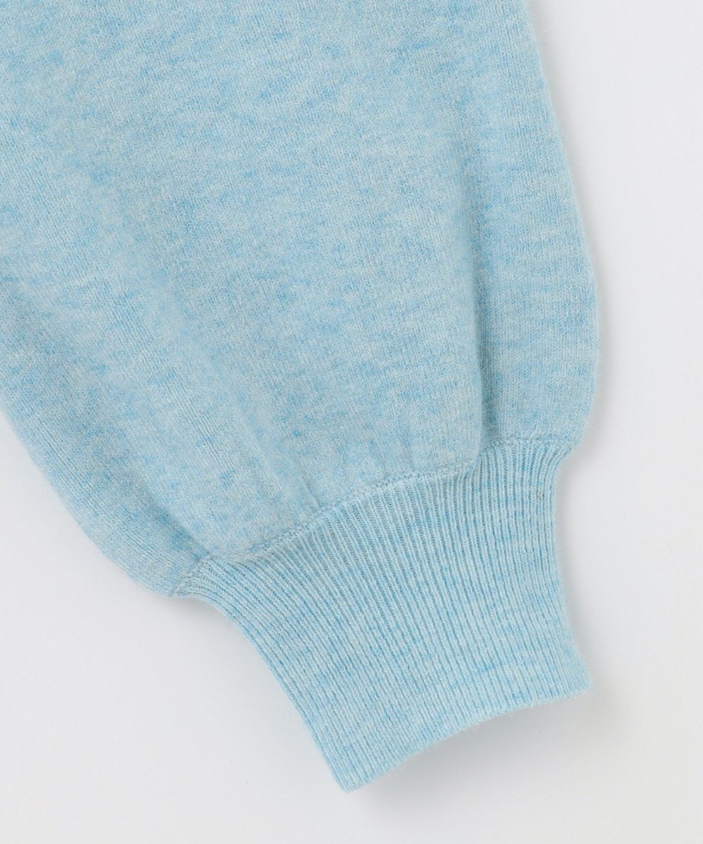 SHARE PARK LADIES ソフトタッチパフスリーブニット 