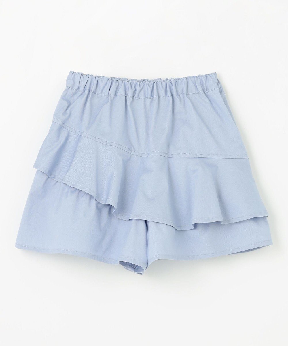 組曲 KIDS 【110-140㎝】アシンメトリーフリル キュロット 