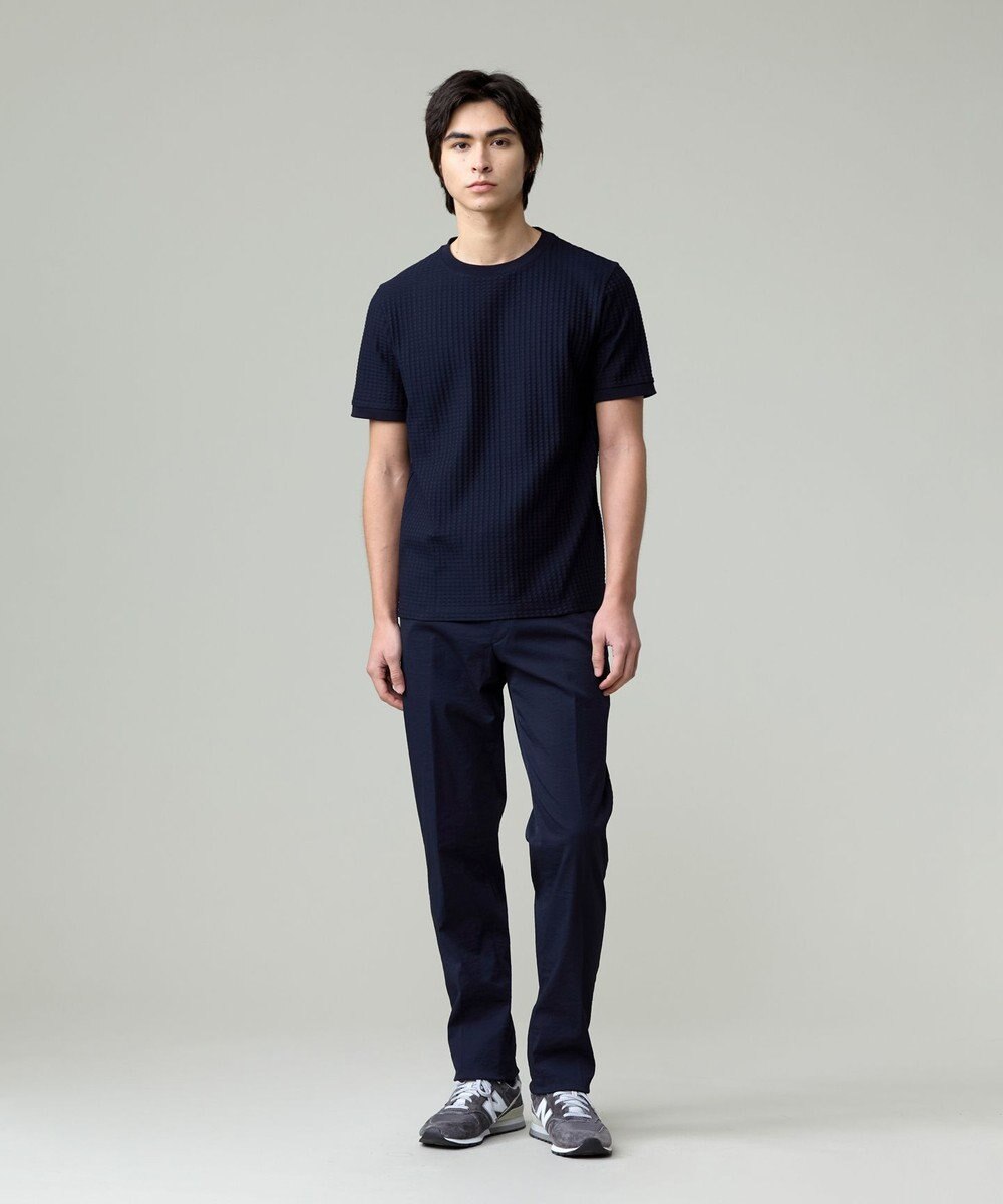 J.PRESS MEN 感動！？上品な見た目に着心地抜群なセットアップ【MECHANICAL】【超軽量 / 清涼感 / 洗える】ハイパワーストレッチ スラックス 