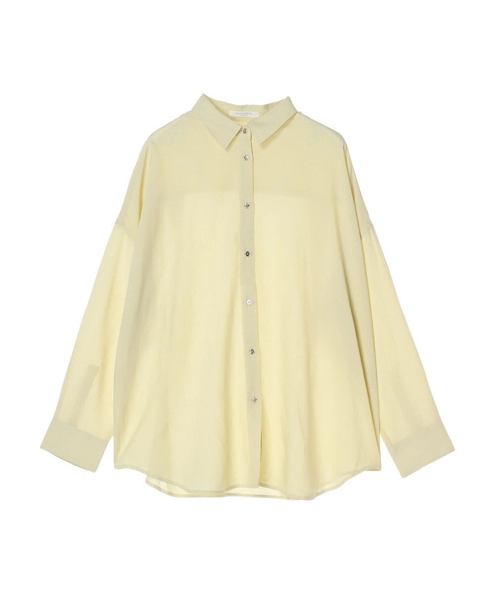 Green Parks リネンレーヨン２ｗａｙシャツ 